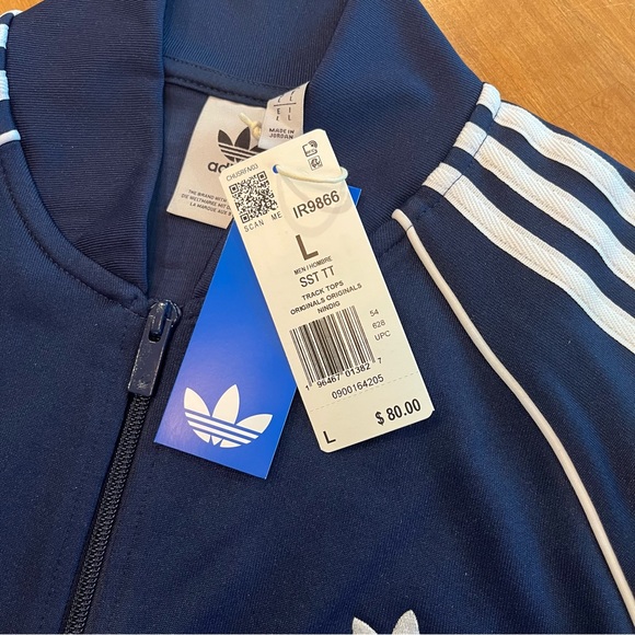 ADIDAS Dark Blue SST Beckenbauer Track Suit - Picture 5 of 9